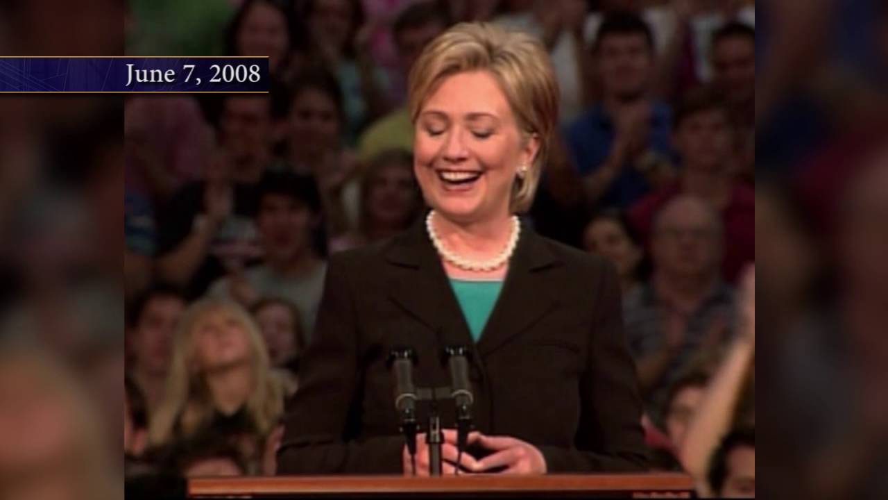Hillary Clinton: 18 million cracks in the glass ceiling