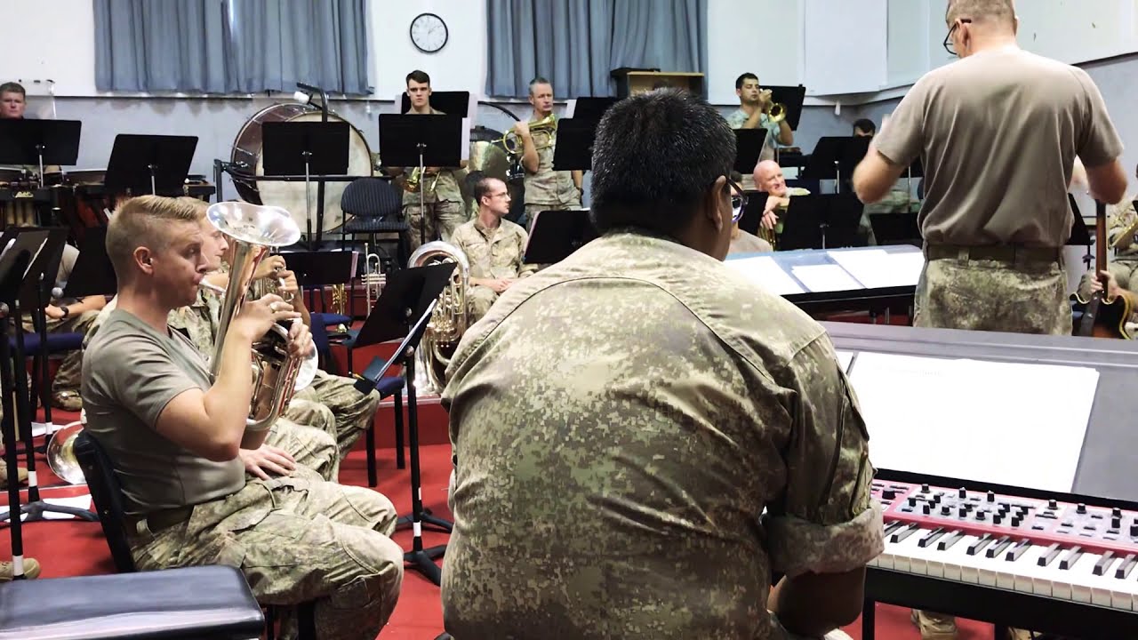 NZ Army Band. (Pure Imagination) Brian Eckersley