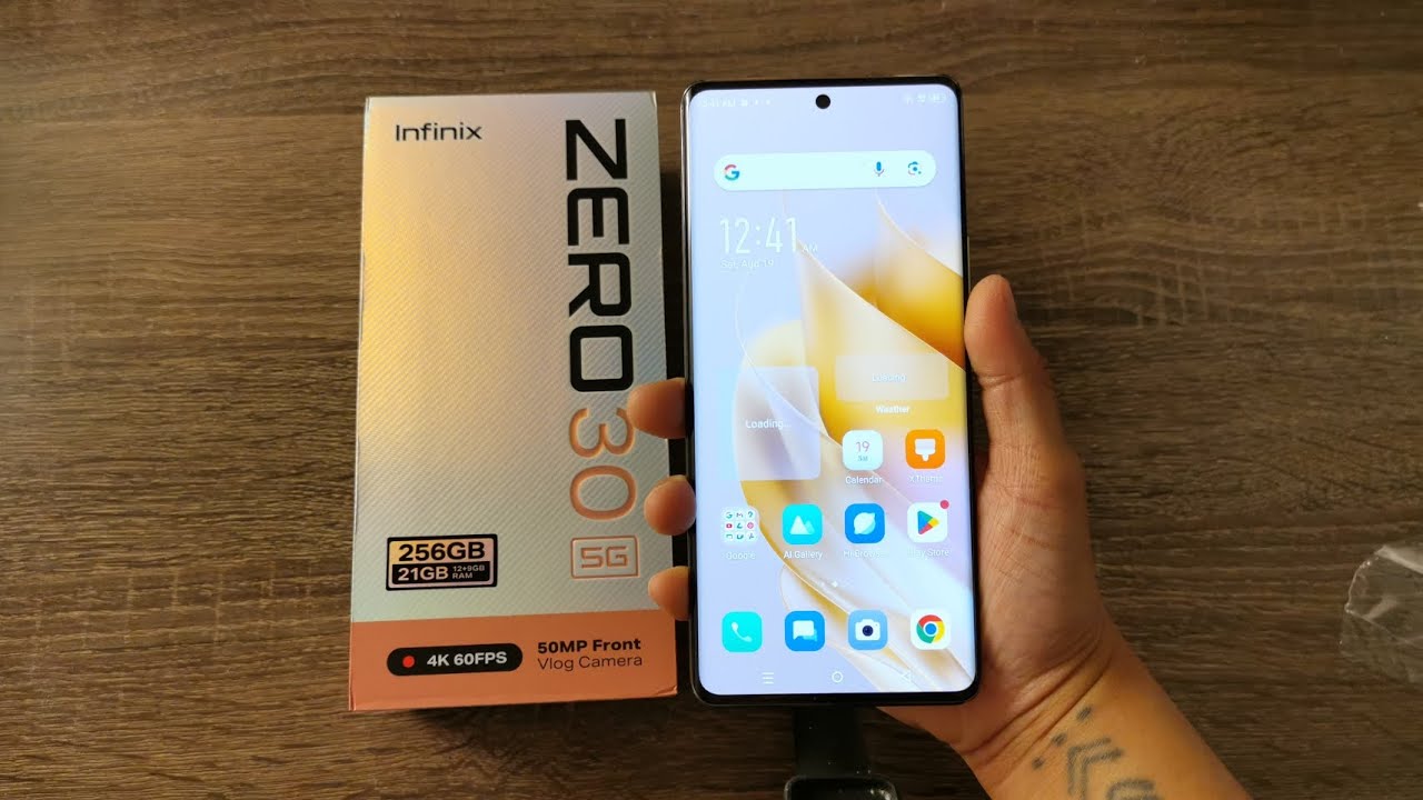 Infinix Zero 30 5G 12GB+9GB/256GB - Unboxing