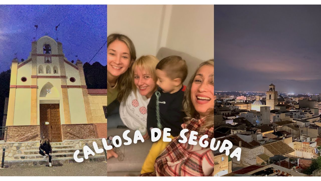 CALLOSA DE SEGURA, NOS ENCANTÓ + NOS SE PIERDAN EL SALUDO DE ANDRES DESDE BOGOTA COLOMBIA #caleña