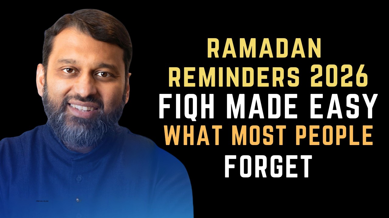 Ramadan Reminder Day 19, Five Fiqh Mistakes Most People Make in Ramadan | Dr. Yasir Qadhi