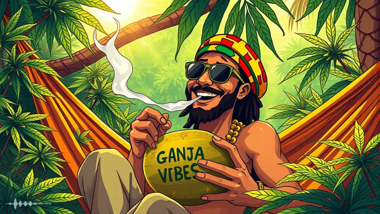 🌴 Ganja Vibes &ndash; Best Relaxing Reggae Music 2025 | Tropical Chill & Good Vibes