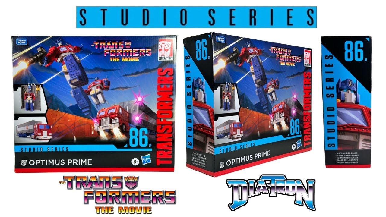 DIA-UNBOXING STUDIO SERIES 86 COMMANDER CLASS OPTIMUS PRIME.