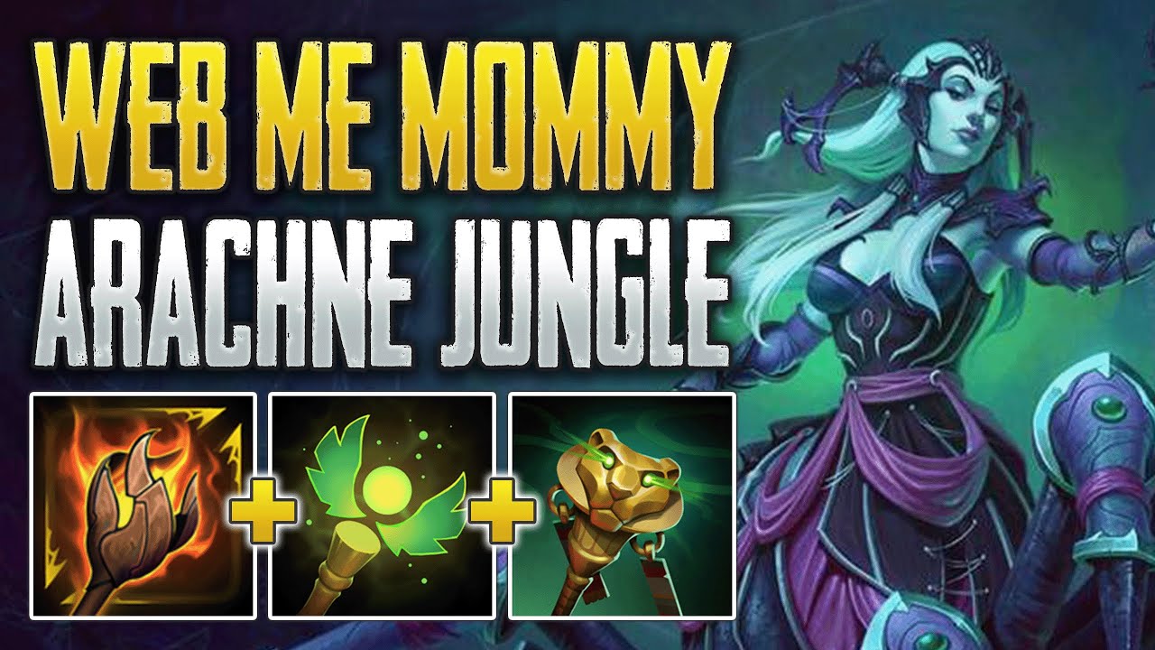 СТАНОВИТСЯ ЛИПКИМ! | Игровой процесс Arachne Jungle | SMITE 1 Conquest