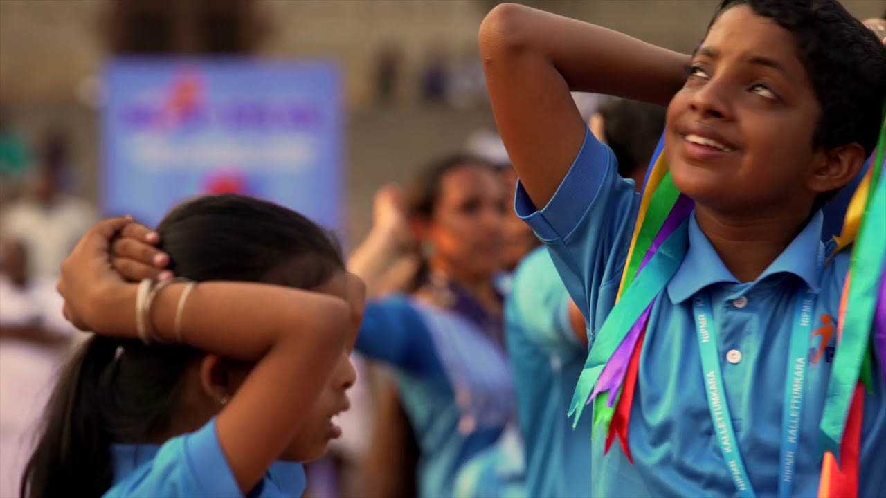 FLASH MOB ON AUTISM AWARENESS DAY BY NIPMR AT THRISSUR
