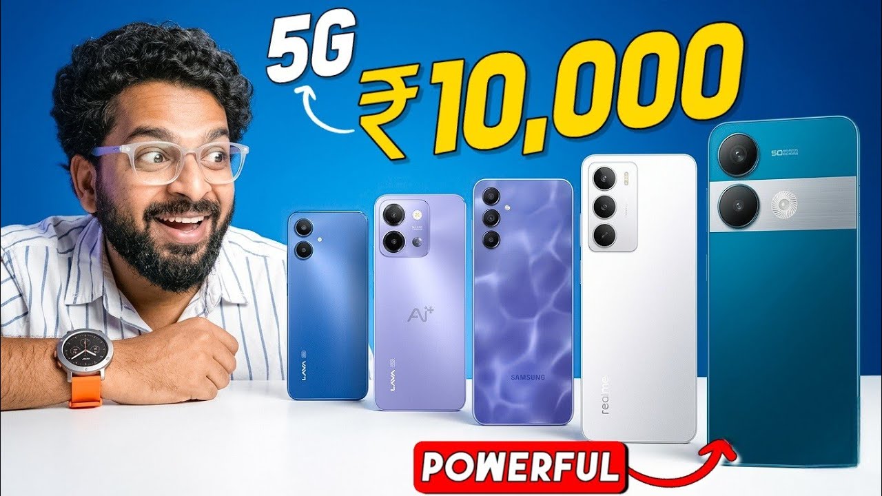 Top 5 Best 5G Phones Under 10000 in March 2026⚡Best Phone Under 10000 5G🔥Best 5G Mobile Under 10000