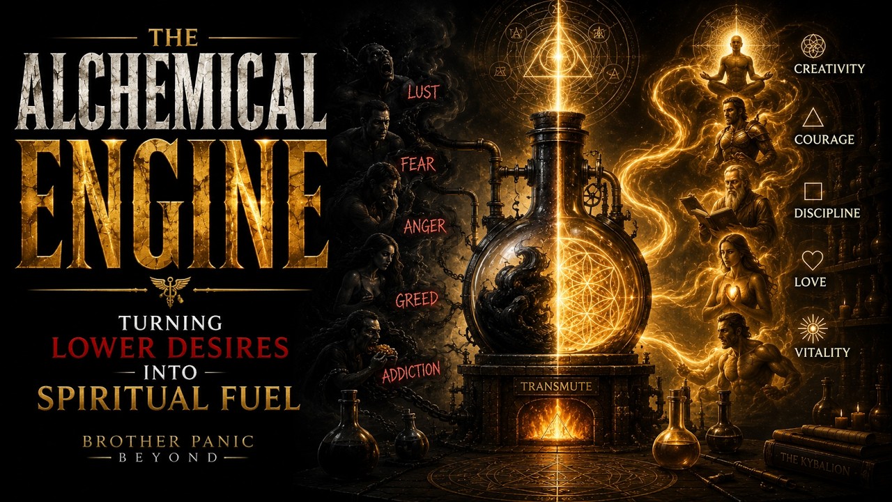 The Alchemical Engine: Turning Lower Desires into Spiritual Fuel - Brother Panic