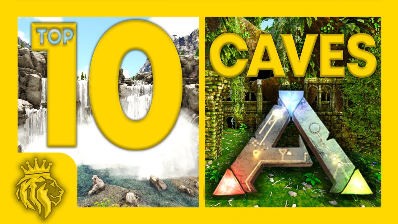 ТОП-10 ЛУЧШИХ ПЕЩЕР ДЛЯ PVP-СРАЖЕНИЙ! | ARK: Survival Evolved