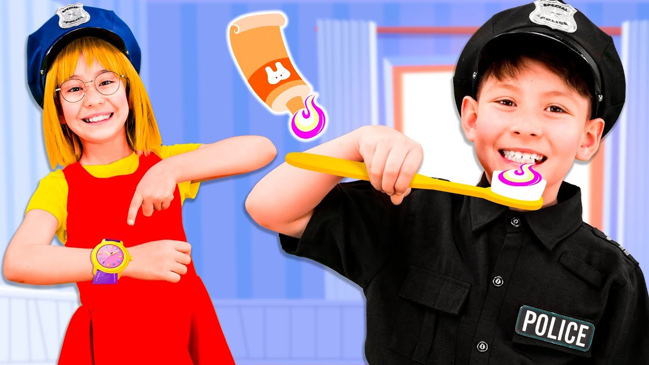 Get Ready With Mr Policeman | Kids Songs & Nursery Rhymes | Baby Coco