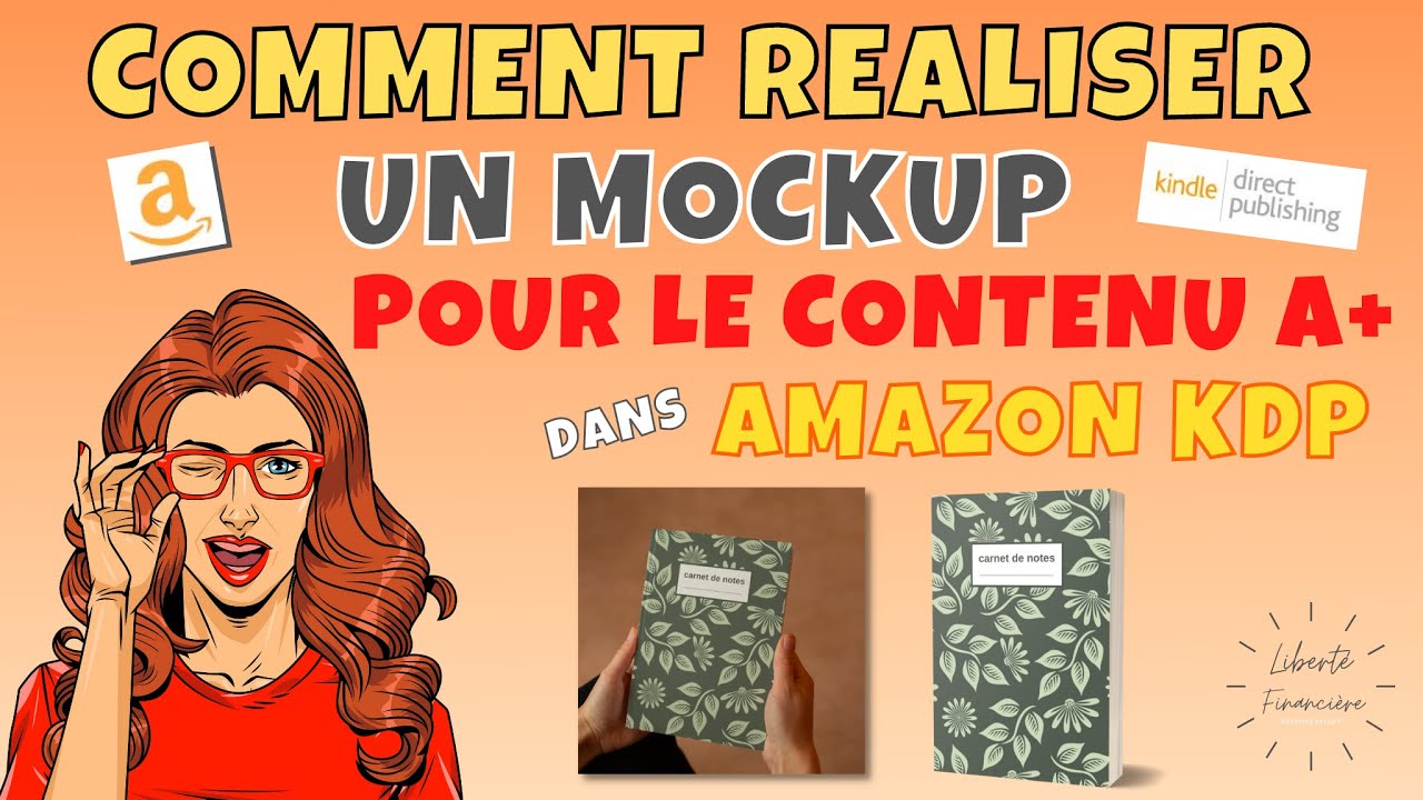 Comment réaliser un mockup pour le contenu A+ d'Amazon KDP ?