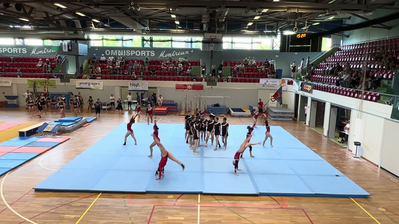 Gym Avenches - Actifs - sol - CVAS 2023 - Montreux