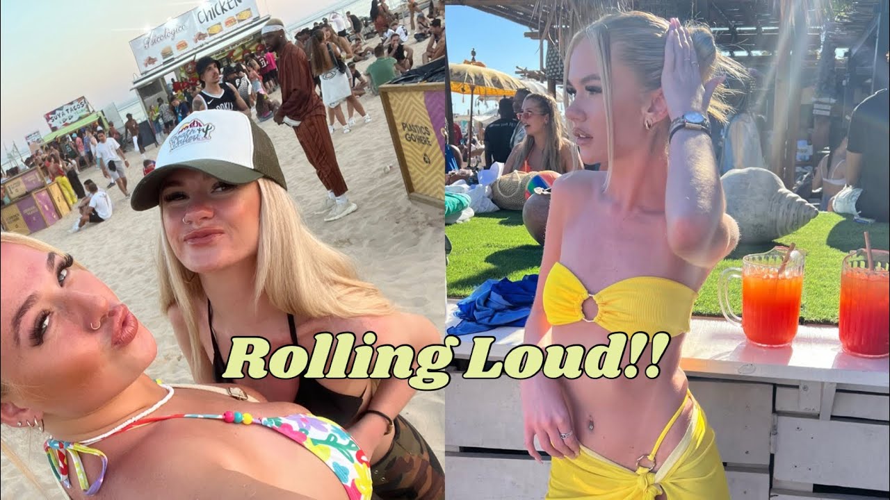 Rolling Loud - Portugal vlog part 2!!☀️🌈🍸