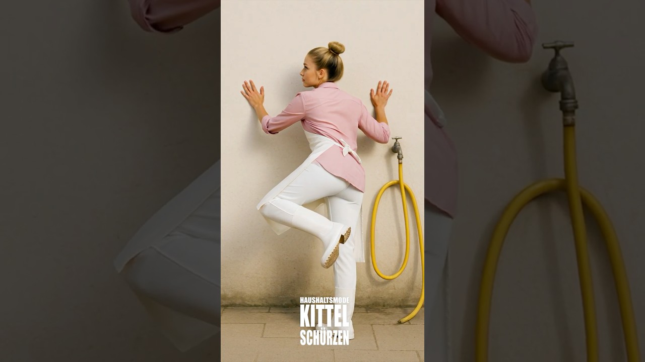 #AI Kittel I Zuckers&uuml;&szlig; in Rosa aber in #Lacksch&uuml;rze und #Gummistiefel f&uuml;r jeden Schmutz bereit! 💪💦