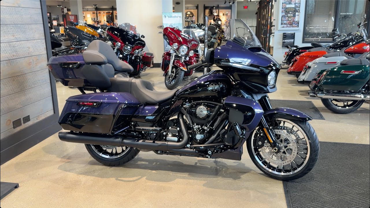 2026 Street Glide Limited - Purple Abyss & Black - Black Trim