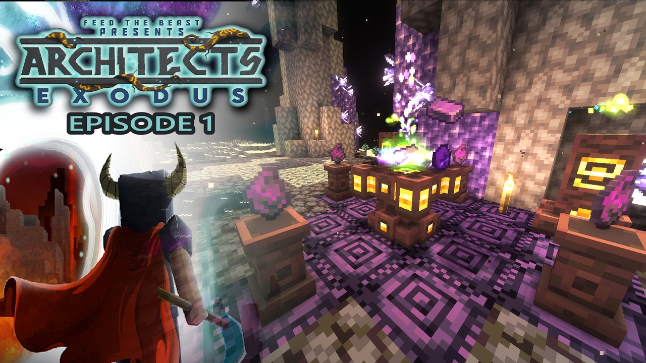 FTB Architect's Exodus - Getting Started - Ep.1 Minecraft Mod Pack