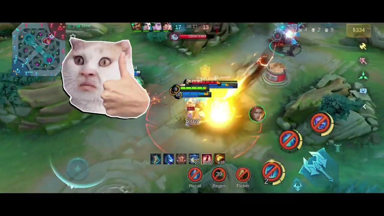 Badang tank build so effective in rank game(badang room) 