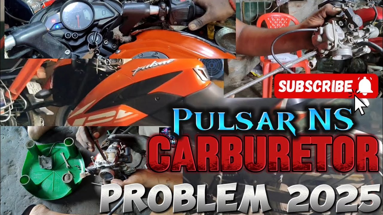 Pulsar NS bs6 125 carburettor problem ||পালসার এনএস বিএস 6 কার্বোটার প্রবলেম