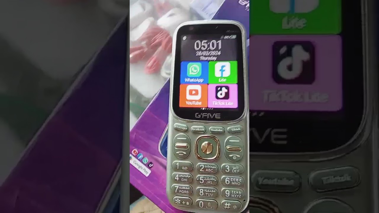 Gfive 4g style touch and type 