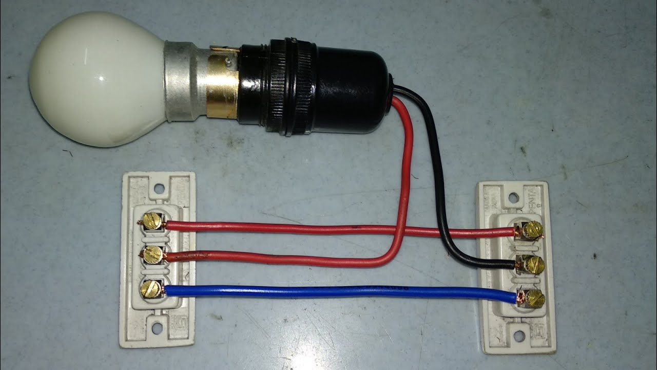 staircase wiring|एक बल्ब को दो जगह से ऑन ऑफ कैसे करें by Electric Guruji
