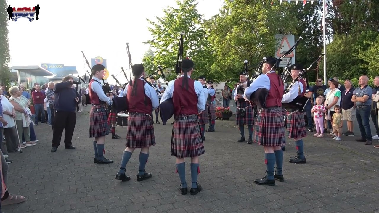 Killeen Pipe Band @ Hamiltonsbawn Silver Band Parade 2025