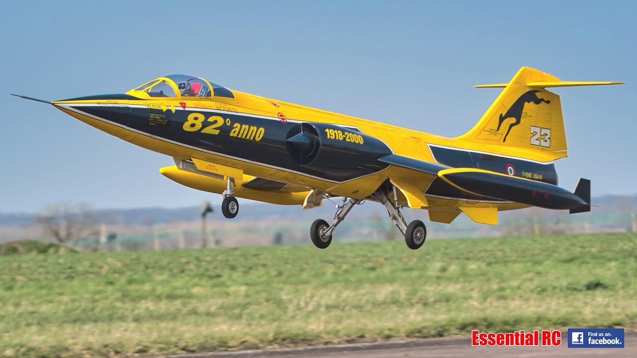 SPECTACULAR RC LOCKHEED F-104 STARFIGHTER | AMAZING SCALE SCHEME AND DETAIL