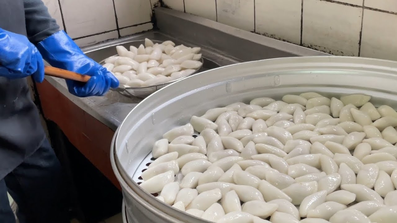 60年苗栗客家早點！超Q水晶餃製作｜小木屋水晶餃 pyramid dumplings.Traditional Chinese breakfast