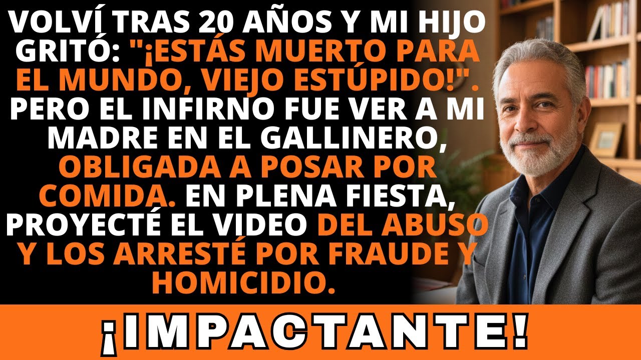 Volví De EE. UU. Tras 20 Años… Mis Hijos No Me Reconocieron Y Me Trataron Como A Un Mendigo.