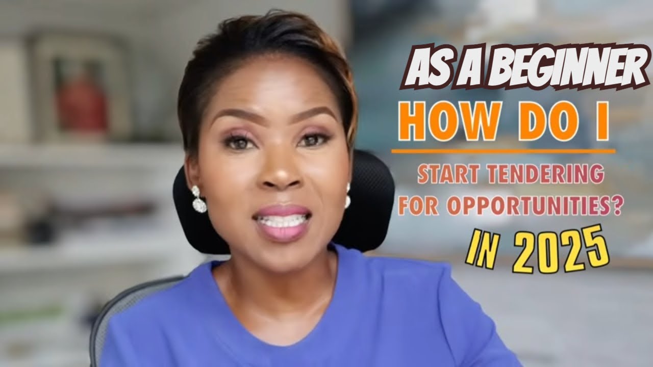 Beginner's Top 5 Tenders To Start With In 2025- Business Opportunities | Lerato Sebata