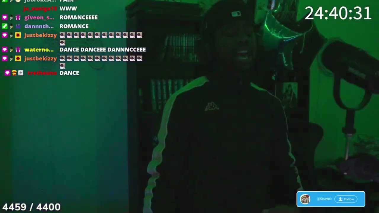 ScumTK sings his heart out on his bday