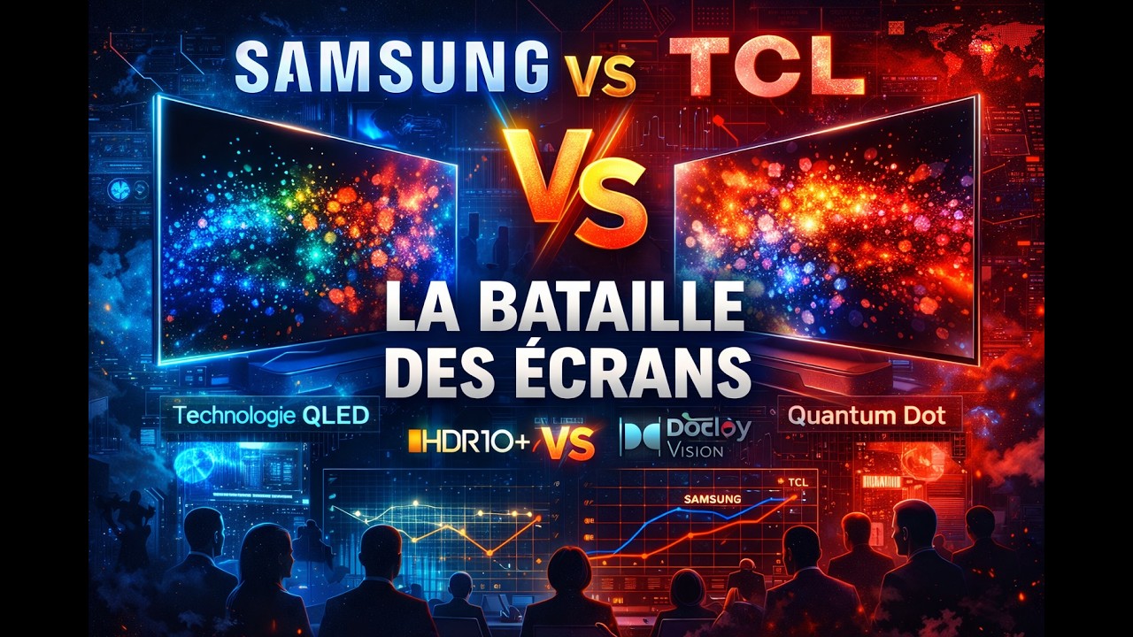 SAMSUNG vs TCL : La Bataille des Écrans