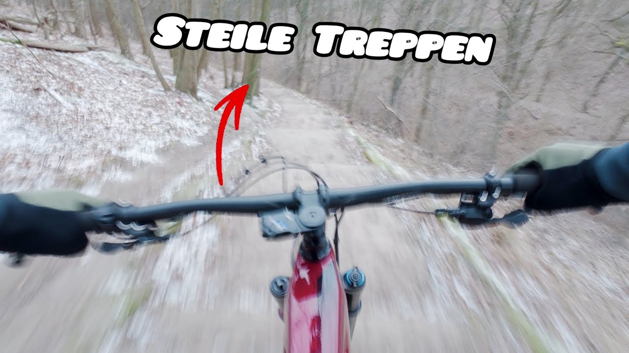 Steile Treppen und Geile Trails in Berlin/ Rutschige Angelegenheit 😵‍💫