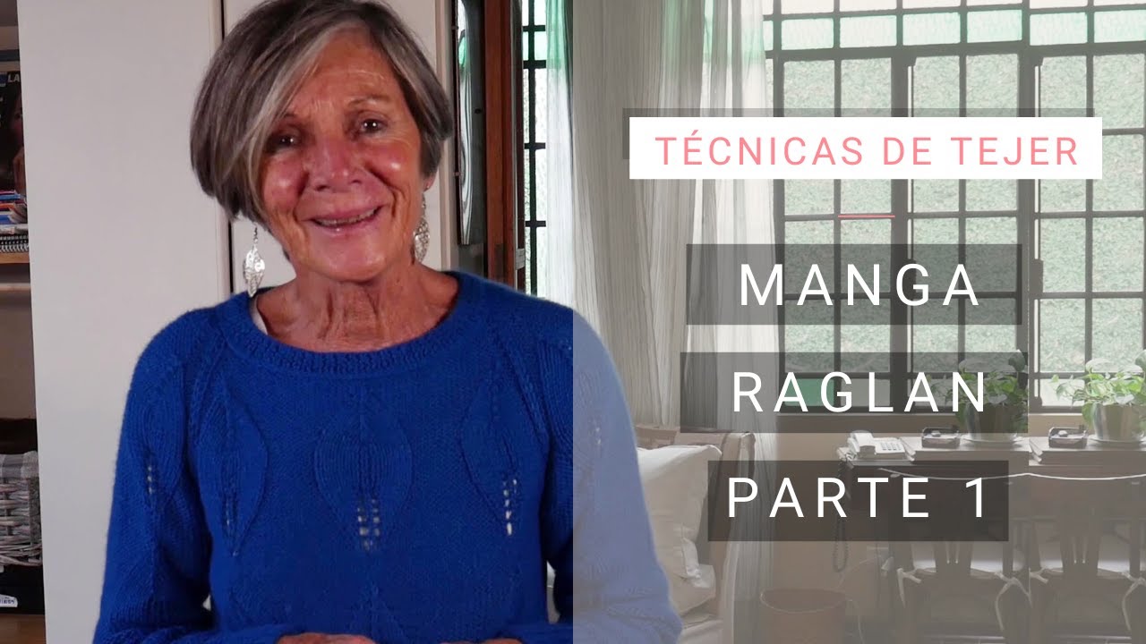 Manga raglan con dos agujas - Parte 1 🧶 Tejer fácil con Lucila