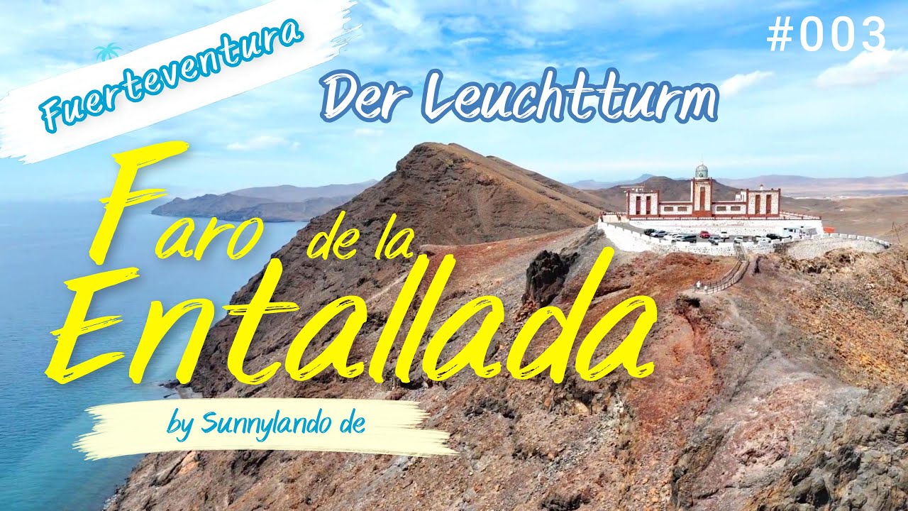 Leuchtturm Faro de la Entallada – ein Muss auf Fuerteventura aus der Vogelperspektive