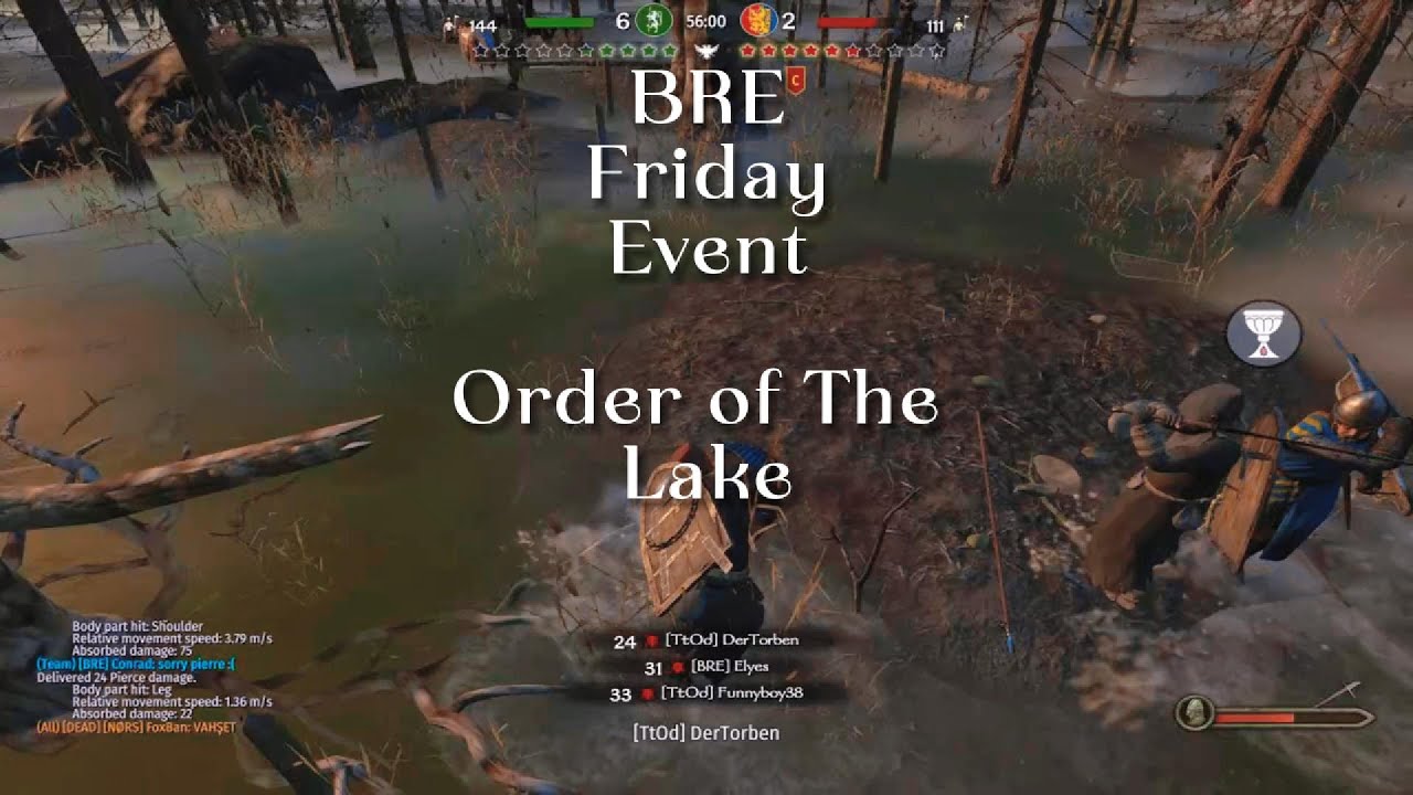 BRE Friday Event l Order of The Lake l MVP Round l Mount&Blade 2 :  Bannerlord