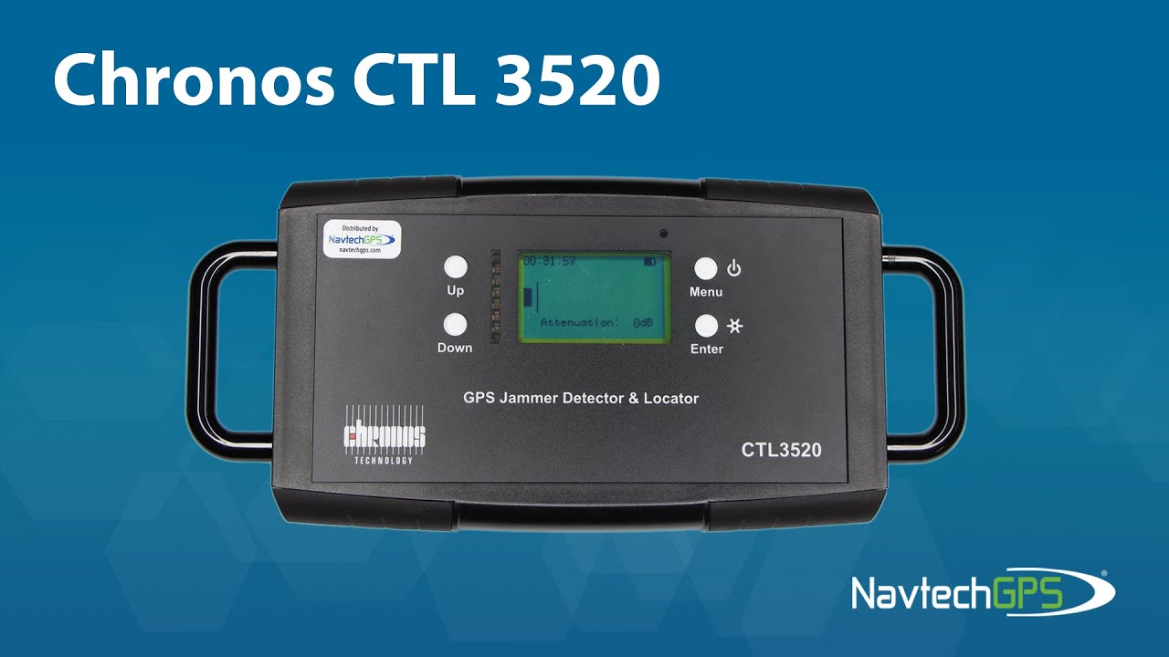 Chronos CTL3520 | The Easiest Way to Detect GPS L1 Interference | NavtechGPS