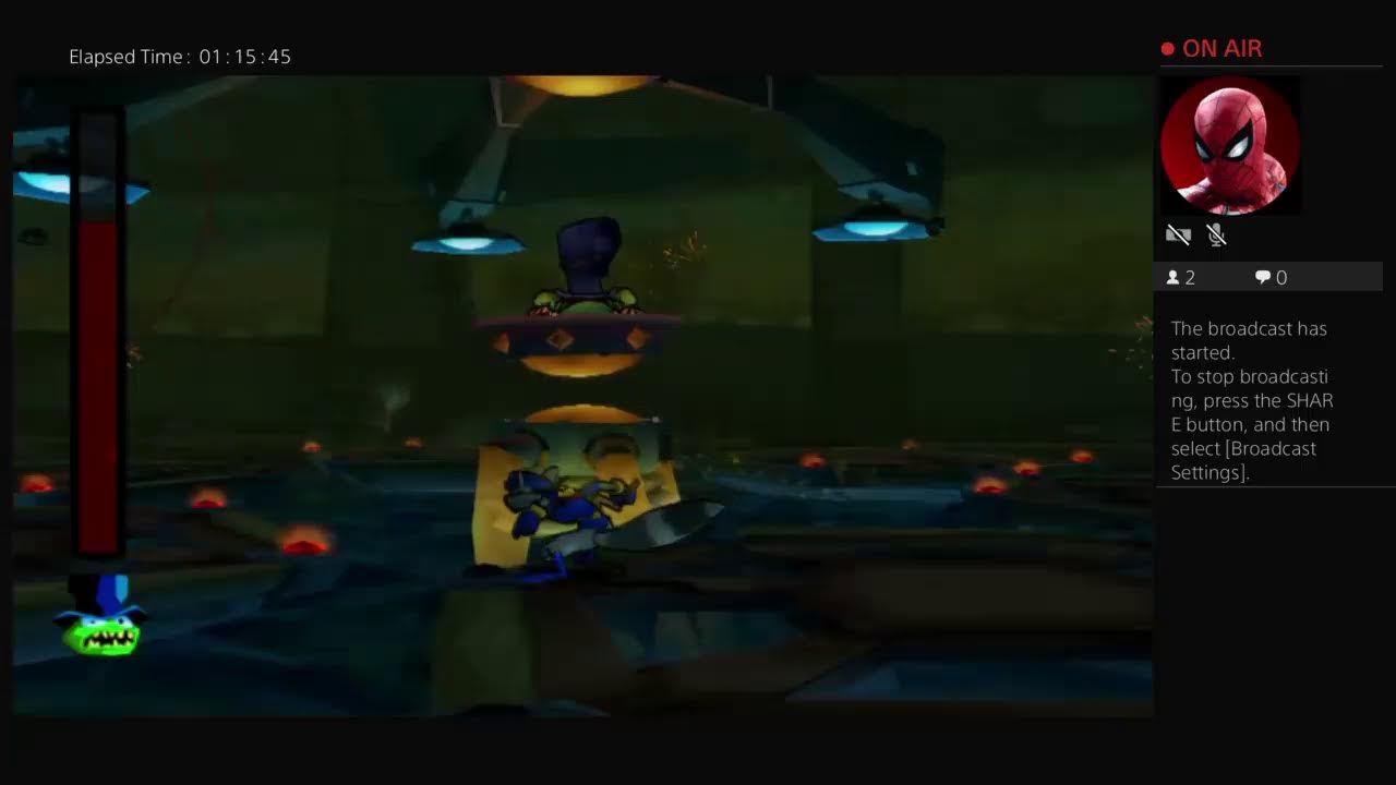 Lets play sly cooper 1 PT1