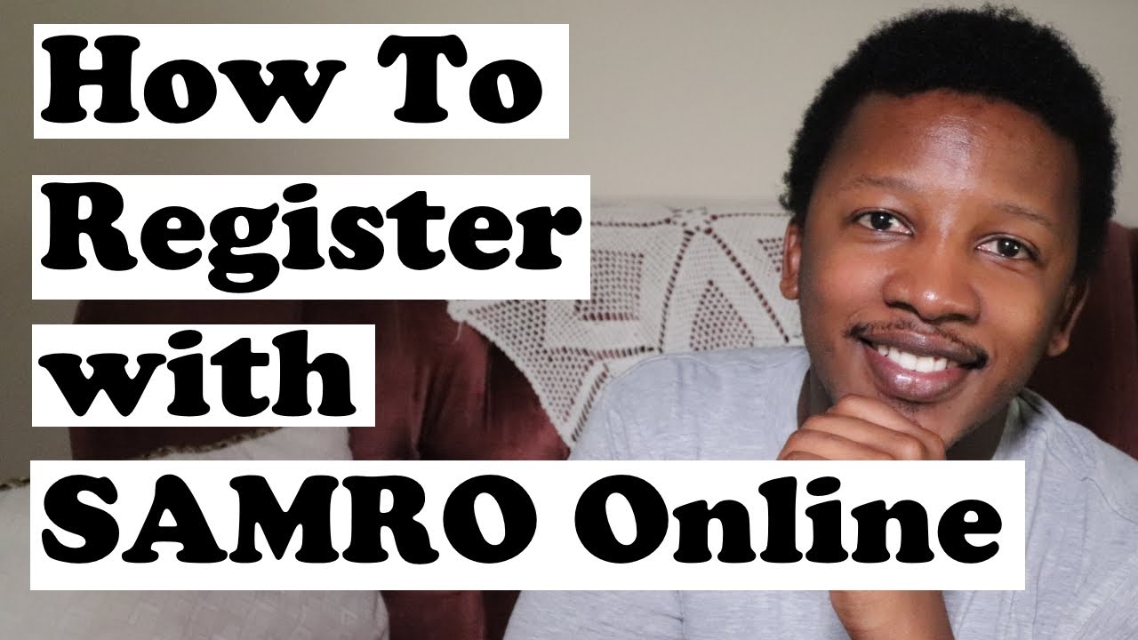 Как зарегистрироваться в SAMRO Online