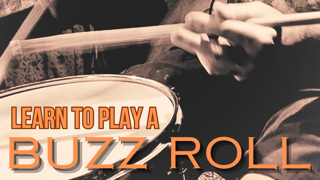Buzz Roll Exercises - matched and traditional grip