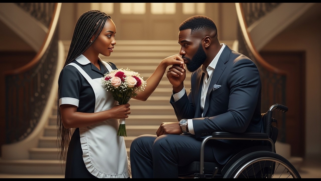 Paralyzed Billionaire Falls in Love With His Poor Maid #africanfolktale #tales #movie #film