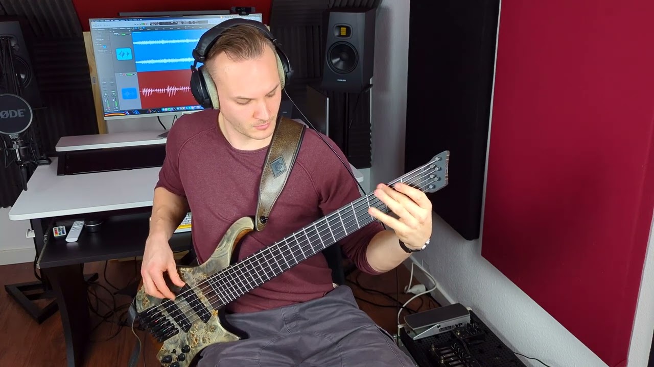 Haken - Elephants Never Forget (Bass Playthrough)