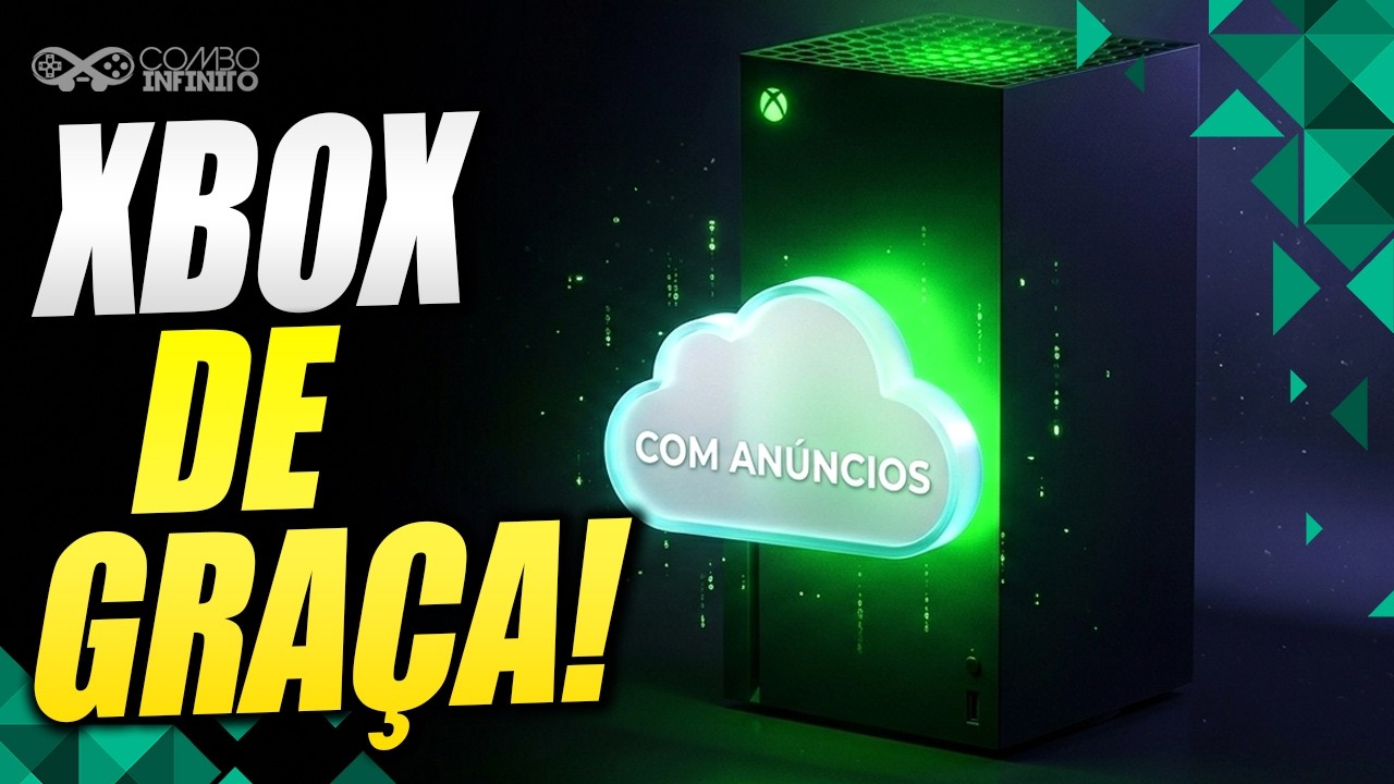XBOX GR&Aacute;TIS SEM ASSINAR O GAME PASS! Teste de Nuvem com An&uacute;ncios Come&ccedil;ou