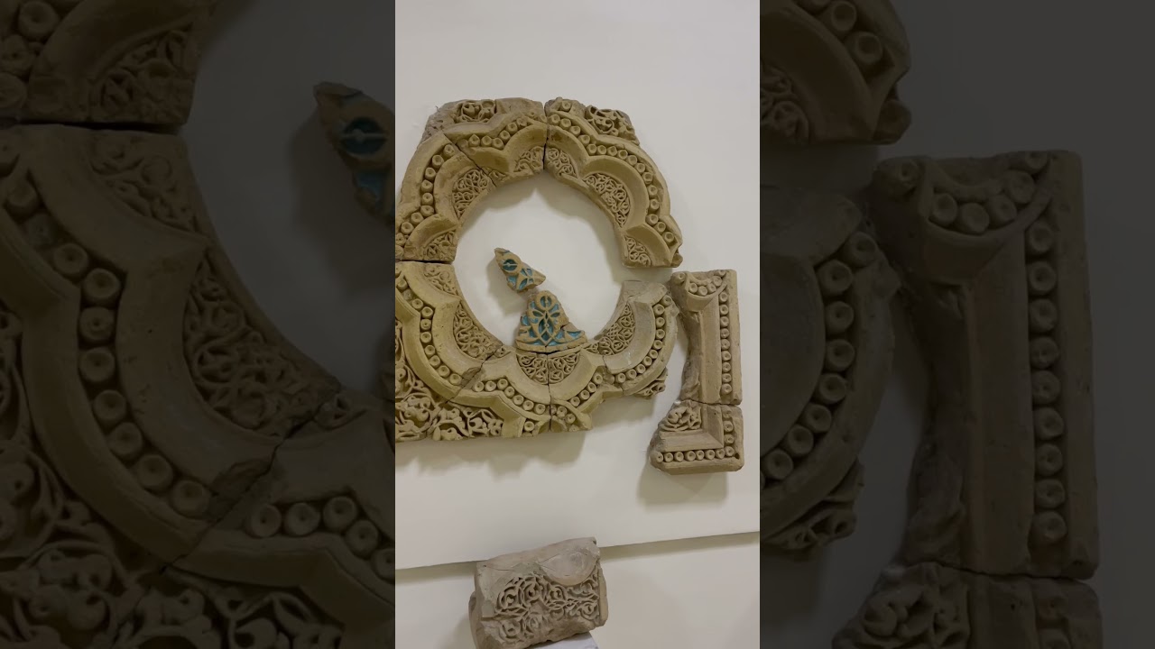 Uzbekistan. Afrasiyab Museum. Samarkand. Музей основания города Самарканда на городище Афросиаб