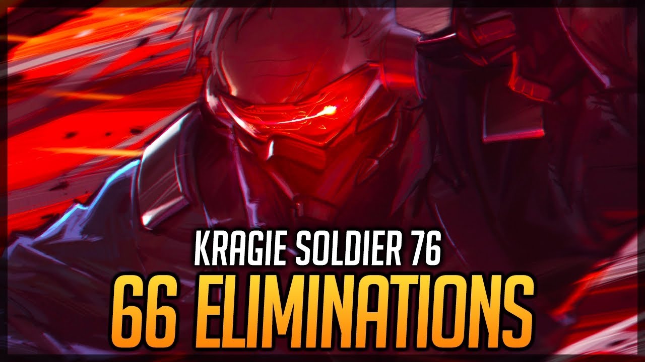 Kragie 66 Eliminations Insane Skill With Soldier 76