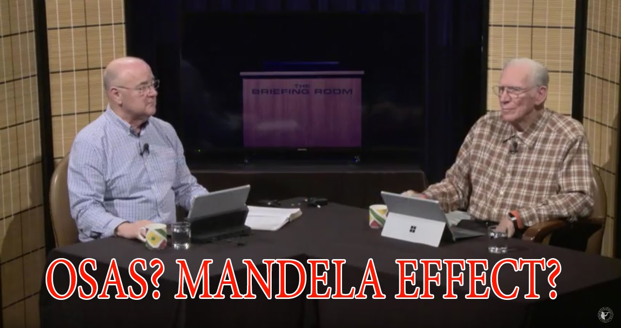 Once Saved Always Saved? Mandela Effect? Age of the Universe? QA 13 July 2016