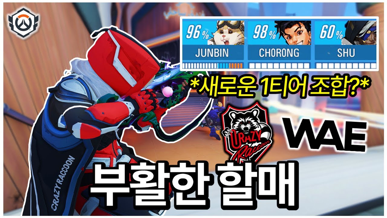죽지도 않고 돌아온 아나...알고보니 구려진게 아니었다?! | 오버워치 OWCS CR vs WAE