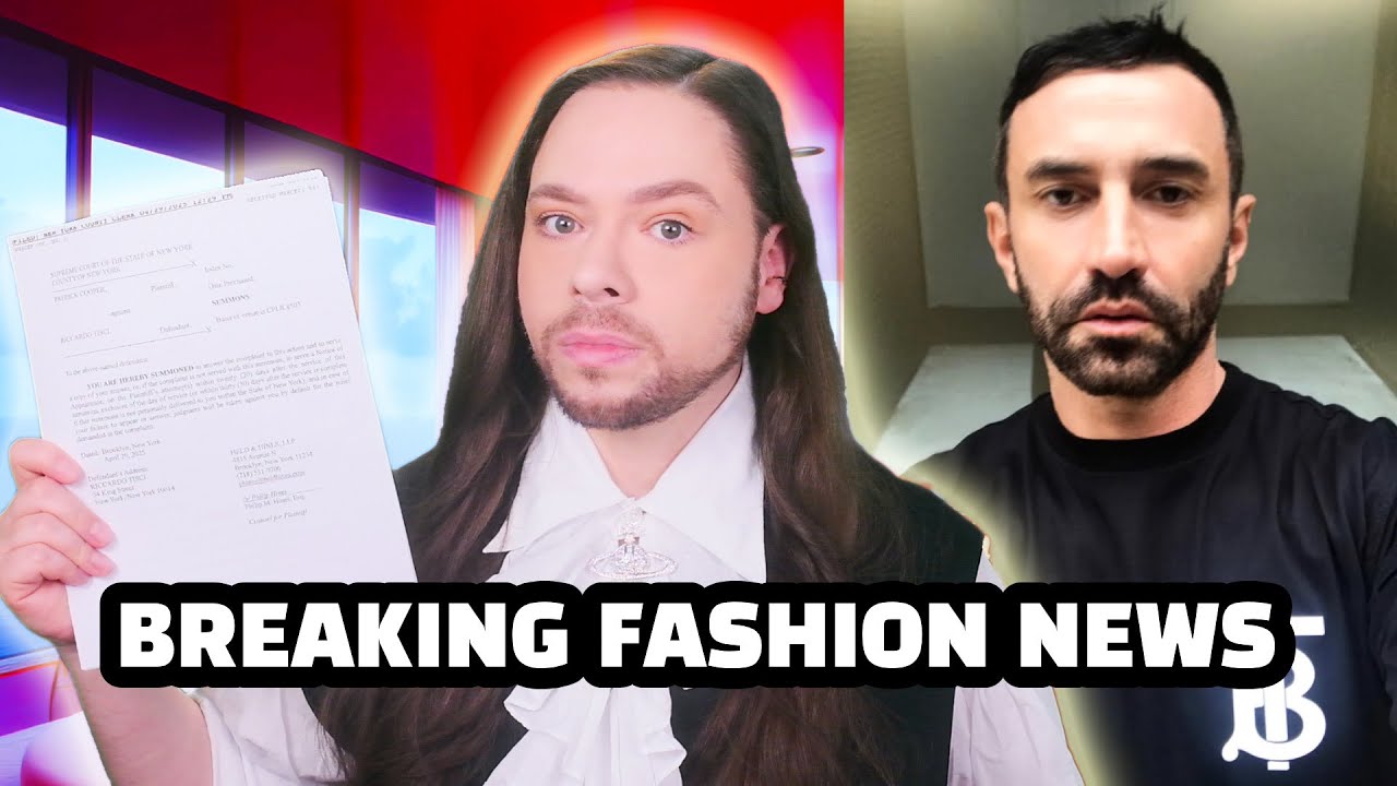 Riccardo Tisci in Hot Water - BREAKING: Disturbing Fashion Industry Scandal