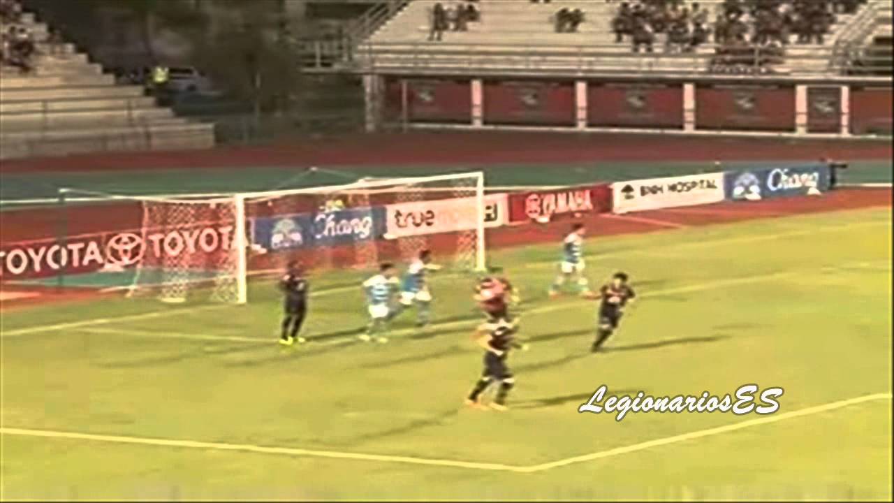 Christian Castillo - Suphanburi FC 1-2 Pattaya United ( Resumen ) Toyota Liga Premier de Tailandia