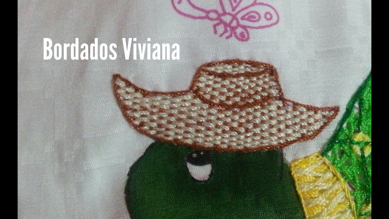 Bordado SOMBRERO DE LA TORTUGA ( En Vivo )