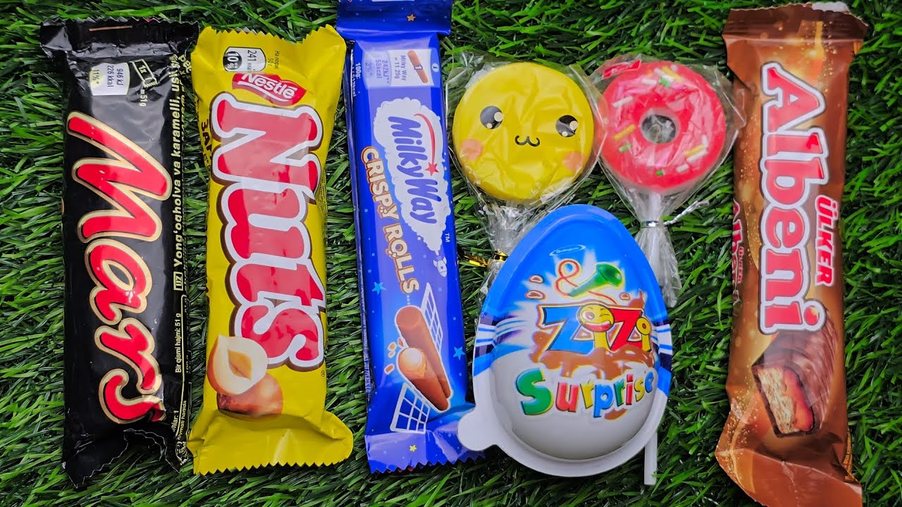 Candy Lollipops and Sweets | Yummy Rainbow Lollipops Unpacking | ASMR | Satisfying Video