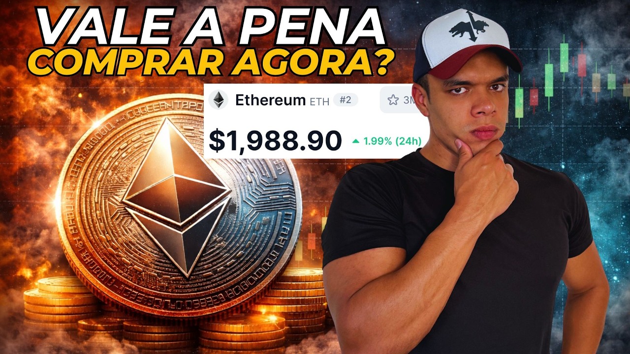 🤯 VALE A PENA COMPRAR ETHEREUM PERTO DOS $2.000? ESTUDO COMPLETO